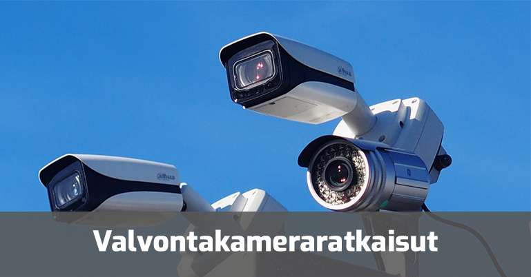 Valvontakameraratkaisut